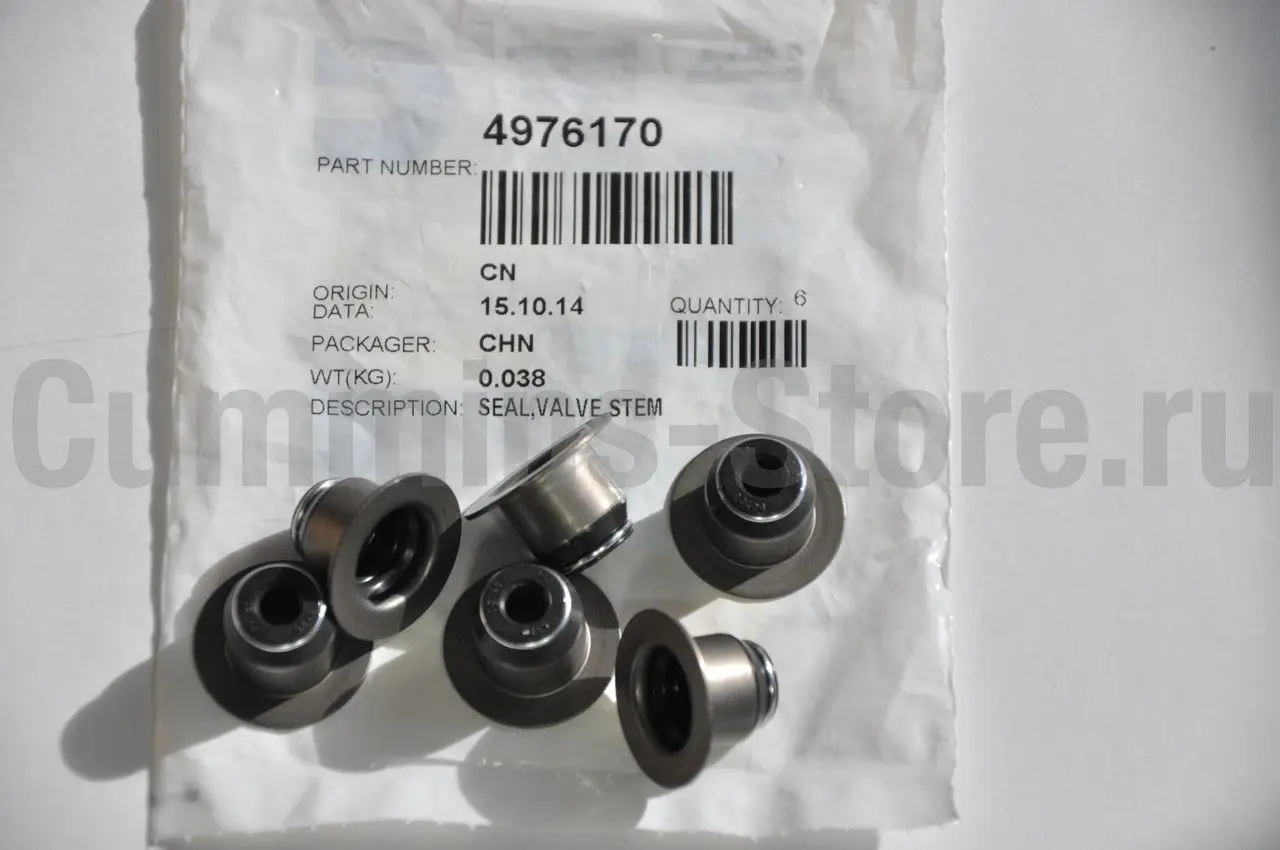 4976170 Уплотнение клапана Камминз / Seal, Valve Stem Cummins