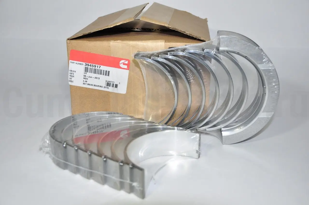 3945917 Вкладыши коренные (комплект) Камминз / Set, Main Bearing Cummins