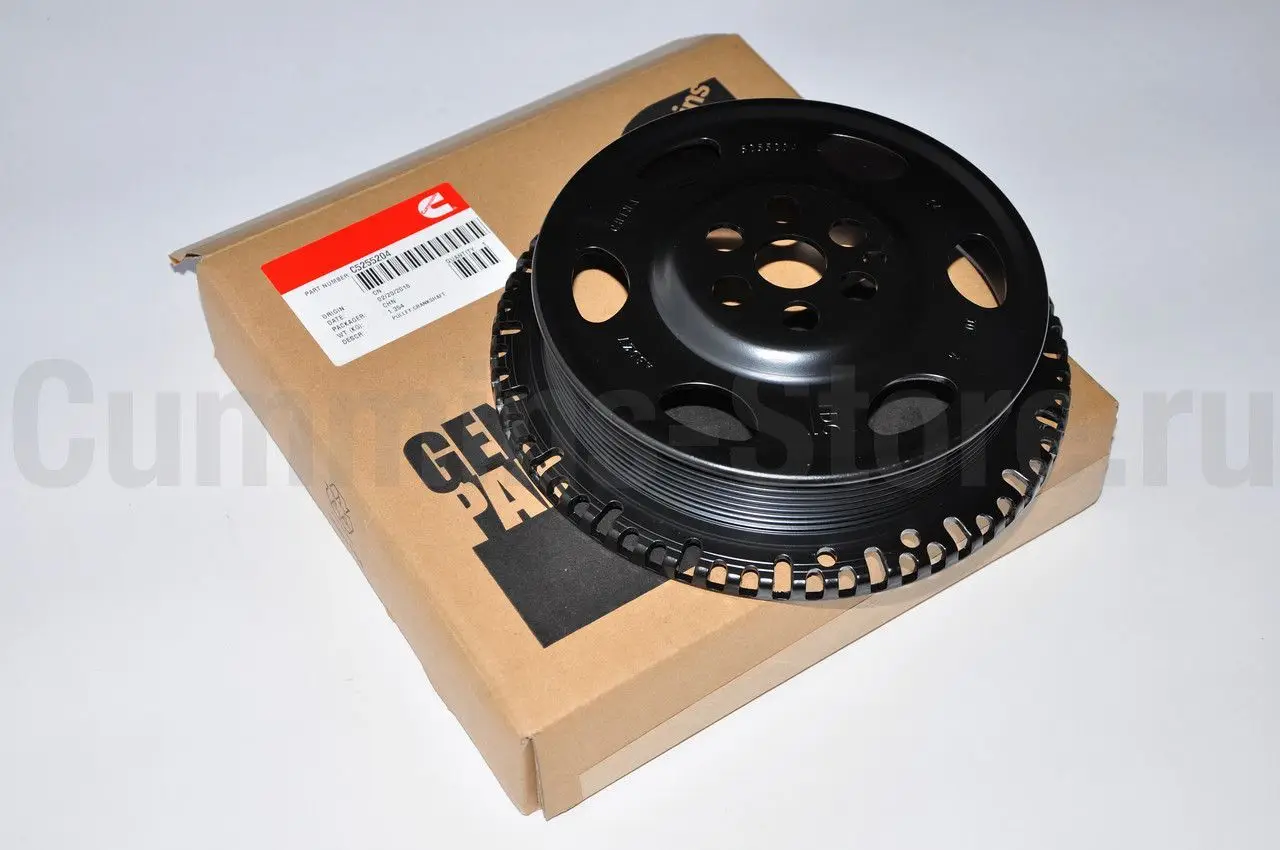 5255204 3954949 Шкив коленчатого вала / Pulley, Crankshaft
