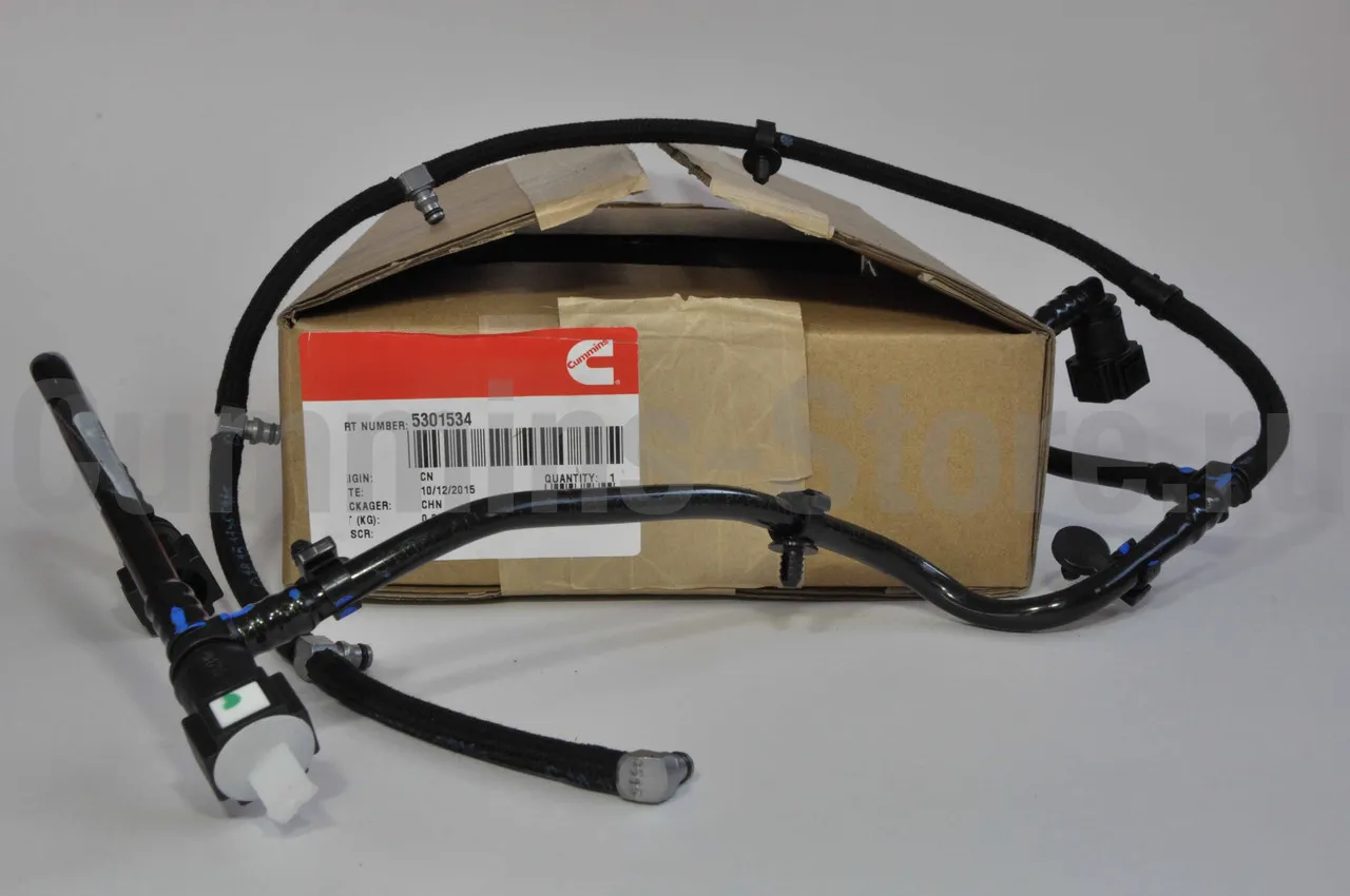 5301534 5271464 4992138 Трубопровод слива топлива Камминз / Tube, Fuel Drain Cummins