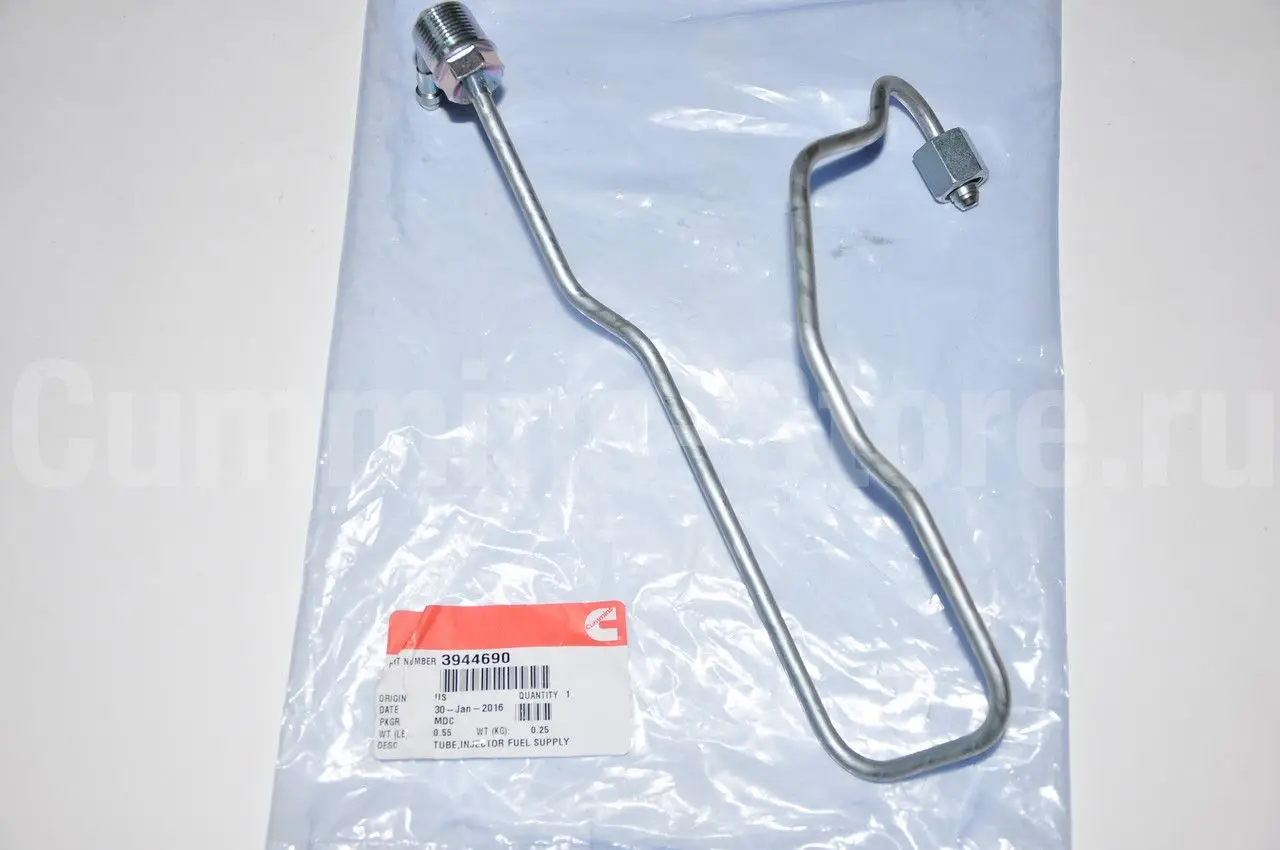3944690 Трубопровод форсунки / Injector Fuel Supply Tube Cummins ...