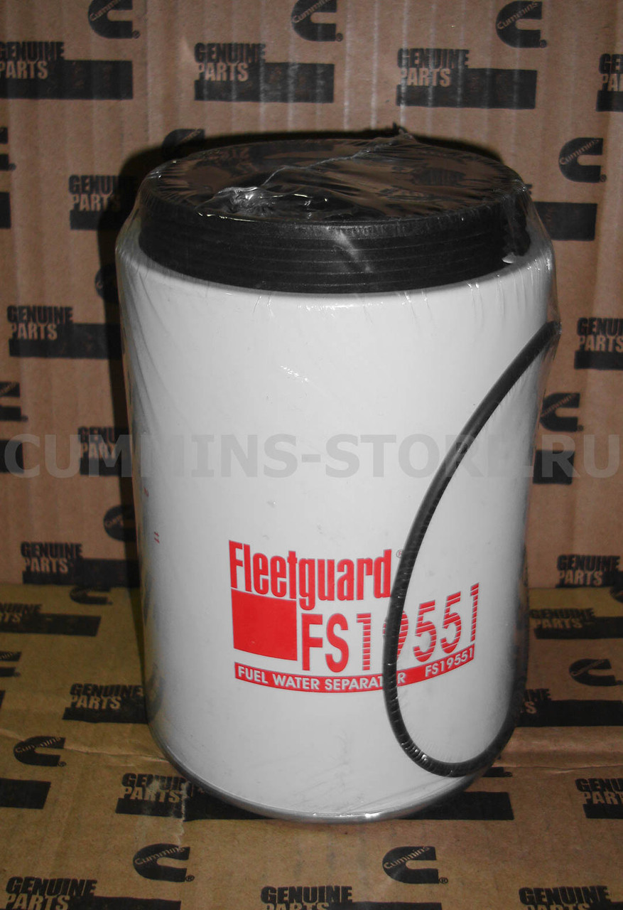 FS19551 Топливный фильтр-сепаратор Флитгард / Fuel Water Seperator Fleetguard