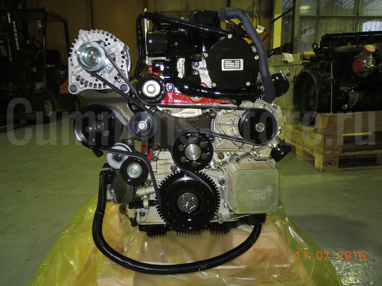 Дизельный двигатель Cummins ISF2.8 euro3 (SO10467)