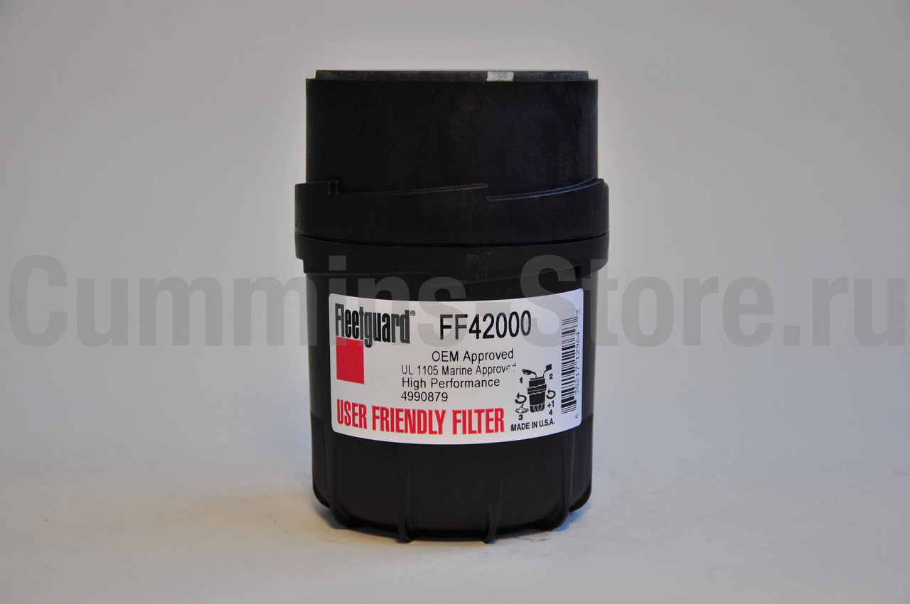 Топливный фильтр Флитгард / Fuel Filter Fleetguard FF42000 / Cummins 4990879 3931065 3903640 3931063